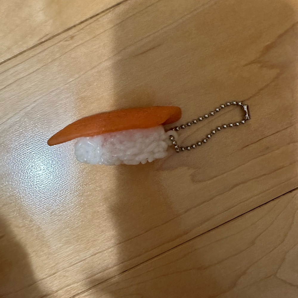Sushi keychain